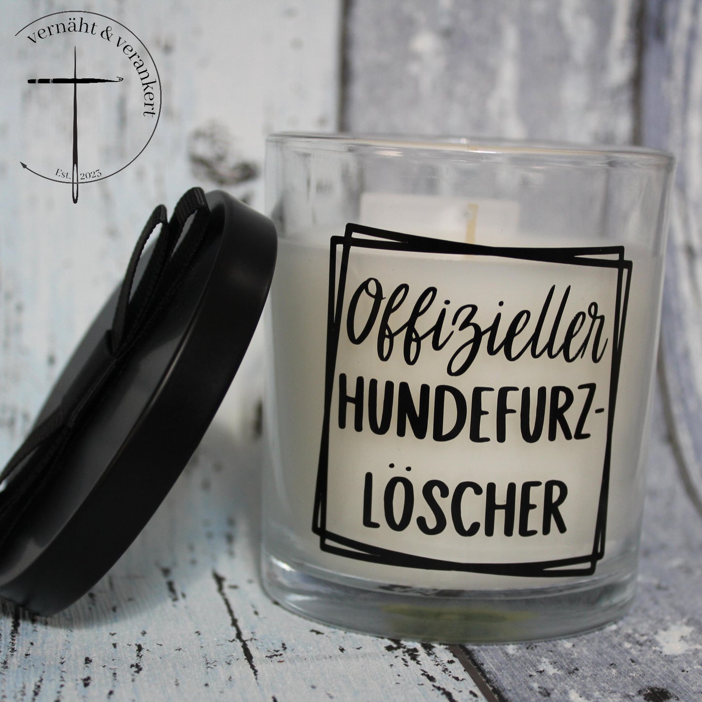 Duftkerze "Offizieller Hundefurz-Löscher"