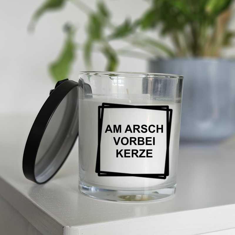 Duftkerze "Am Arsch vorbei Kerze"