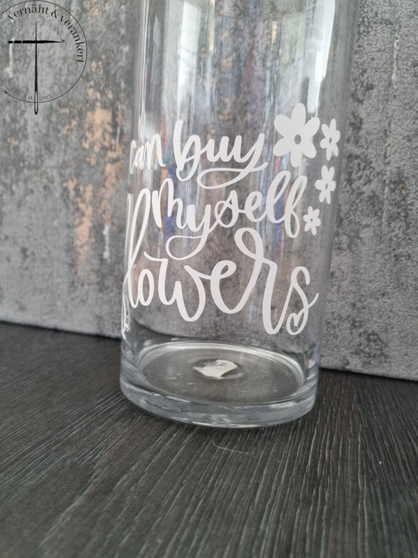 Humorvolle Vase für Selbstverwöhnung - Verleihen Sie Ihrem Zuhause eine besondere Note