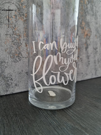 Humorvolle Vase für Selbstverwöhnung - Verleihen Sie Ihrem Zuhause eine besondere Note